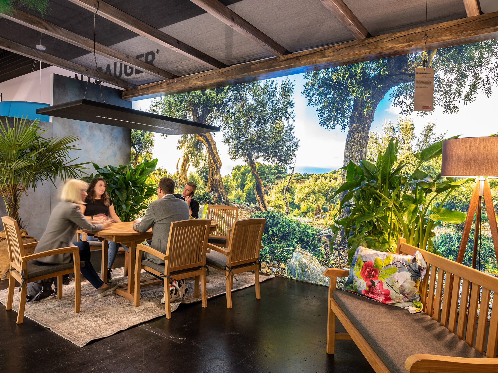 Orgatec &ndash; Akustikbilder und Schallabsorber von SCHALLSAUGER&reg;